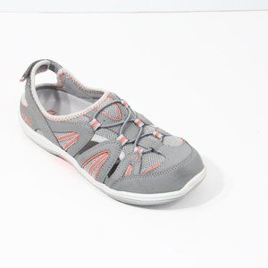 Ryka Hula Shoes Leather Fisherman Sneakers Women 7 wide Active